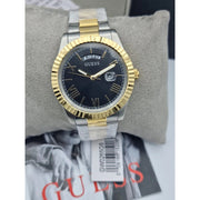  Shop Authentic Guess Connoisseur Black Dial Two Tone Steel Strap Watch for Men - GW0265G5 - Luxxuri