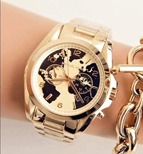  Shop Authentic Michael Kors Bradshaw Stop Hunger Black Gold Dial Gold Steel Strap Watch for Women - MK6272 - Luxxuri