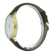  Shop Authentic Hugo Boss Corporal White Dial Brown Leather Strap Watch for Men - 1513640 - Luxxuri