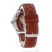  Shop Authentic Movado Heritage Calendoplan Black Dial Brown Leather Strap Watch for Men - 3650001 - Luxxuri