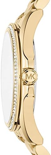  Shop Authentic Michael Kors Bradshaw Quartz Gold Dial Gold Steel Strap Watch For Women - MK6555 - Luxxuri