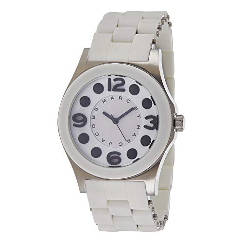  Shop Authentic Marc Jacobs Rock White Dial White Silicone Strap Watch for Women - MBM2532 - Luxxuri
