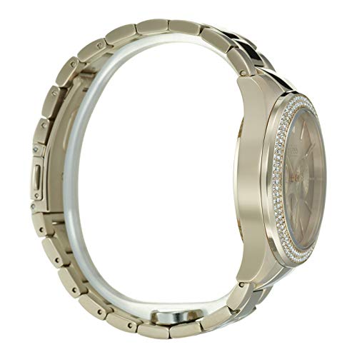  Shop Authentic Hugo Boss Premiere Rose Gold Dial with DIamonds Rose Gold Steel Strap Watch for Women - 1502443 - Luxxuri
