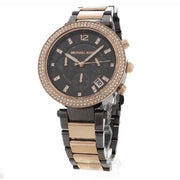  Shop Authentic Michael Kors Parker Chronograph Grey Dial Two Tone Steel Strap Watch For Women - MK6440 - Luxxuri