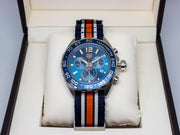  Shop Authentic Tag Heuer Formula 1 Chronograph 43mm Blue Dial NATO Strap Watch for Men - CAZ1014.FC8196 - Luxxuri