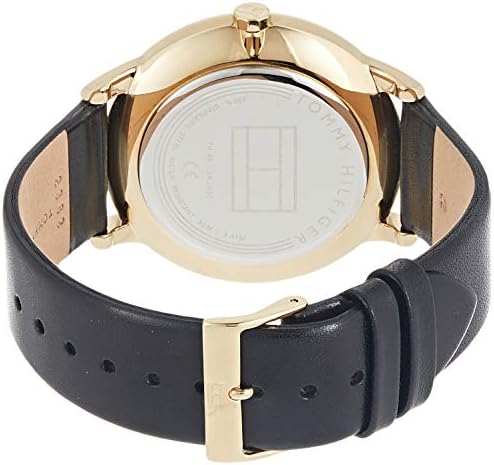  Shop Authentic Tommy Hilfiger Hunter White Dial Black Leather Strap Watch for Men - 1791606 - Luxxuri