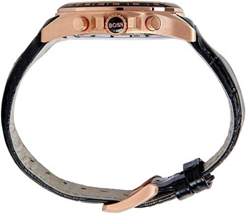  Shop Authentic Hugo Boss Rafale Chronograph Brown Dial Brown Leather Strap Watch For Men - 1513392 - Luxxuri