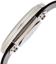 Shop Authentic Calvin Klein Glam Transparent Dial Black Leather Strap Watch for Women - K9423107 - Luxxuri