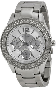  Shop Authentic Fossil Stella Silver Dial Silver Steel Strap Watch for Women - ES3588 - Luxxuri
