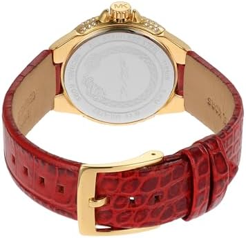  Shop Authentic Michael Kors Camille Three-Hand Red Dial Red Leather Strap Watch for Women - MK4750 - Luxxuri