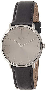  Shop Authentic Hugo Boss Modern Grey Dial Black Leather Strap Watch for Men - 1513540 - Luxxuri