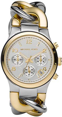 Shop Authentic Michael Kors Runway White Dial Two Tone Steel Strap Watch for Women - MK3199 - Luxxuri