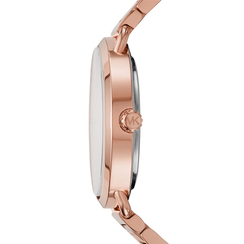 Shop Authentic Michael Kors Portia Rose Gold Dial Rose Gold Steel Strap Watch for Women - MK3640 - Luxxuri