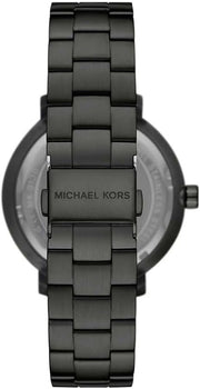  Shop Authentic Michael Kors Blake Three-Hand Black Dial Black Steel Strap Watch for Men - MK9135 - Luxxuri
