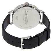  Shop Authentic Calvin Klein Even Black Dial Black Leather Strap Watch for Women - K7B231C1 - Luxxuri