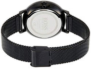  Shop Authentic Hugo Boss Infinity Black Dial Black Mesh Bracelet Watch for Women -1502521 - Luxxuri