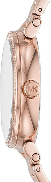  Shop Authentic Michael Kors Sofie Analog Quartz Blue Dial Rose Gold Steel Strap Watch For Women - MK3971 - Luxxuri