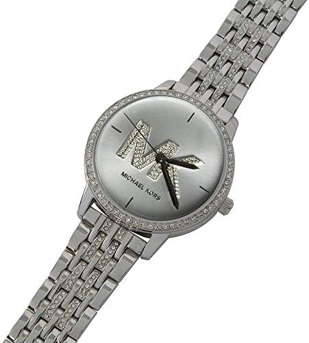  Shop Authentic Michael Kors Melissa Quartz Silver Dial Silver Steel Strap Watch for Women - MK4370 - Luxxuri