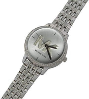  Shop Authentic Michael Kors Melissa Quartz Silver Dial Silver Steel Strap Watch for Women - MK4370 - Luxxuri