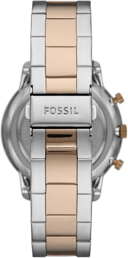  Shop Authentic Fossil Neutra Chronograph Brown Dial Two Tone Steel Strap Watch for Men - FS5869 - Luxxuri