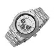  Shop Authentic Michael Kors Runway Chronograph Silver Dial Silver Steel Strap Watch for Men - MK8060 - Luxxuri
