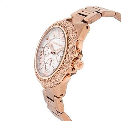  Shop Authentic Michael Kors Camille Chronograph White Dial Rose Gold Steel Strap Watch for Women - MK5636 - Luxxuri