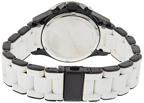  Shop Authentic Marc Jacobs Rock Chronograph White Dial White Silicone Strap Watch for Women - MBM2574 - Luxxuri