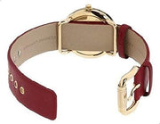  Shop Authentic Marc Jacobs Amy Red Dial Burgundy Leather Strap Watch for Women - MBM1152 - Luxxuri
