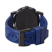  Shop Authentic Burberry The City Sport Chronograph Black Dial Blue Rubber Strap Watch For Men - BU9807 - Luxxuri