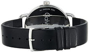  Shop Authentic Calvin Klein Evan Black Dial Black Leather Strap Watch for Men - K7B211CZ - Luxxuri