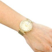  Shop Authentic Guess Soho Champagne Dial Stainless Steel Mesh Bracelet Watch For Women - W0638L2 - Luxxuri