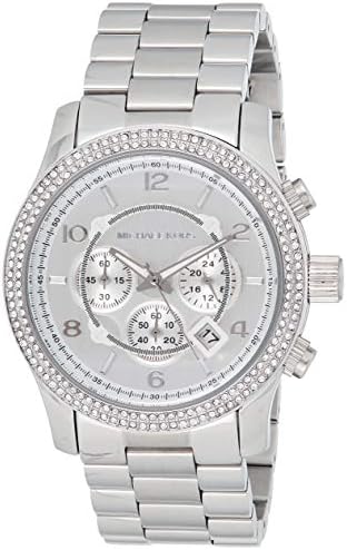  Shop Authentic Michael Kors Runway Chronograph Quartz Silver Dial Silver Steel Strap Watch For Women - MK5574 - Luxxuri