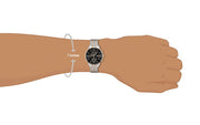  Shop Authentic Hugo Boss Associate Chronograph Black Dial Two Tone Steel Strap Watch for Men - 1513840 - Luxxuri