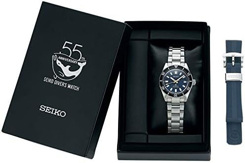  Shop Authentic Seiko Prospex Automatic 1965 Dive 55th Anniversary Limited Edtion Blue Dial Silver Steel Strap Watch For Men - SPB149J1 - Luxxuri
