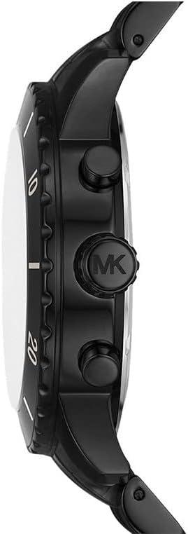  Shop Authentic Michael Kors Cunningham Chronograph Black Dial Black Steel Strap Watch For Men - MK8965 - Luxxuri