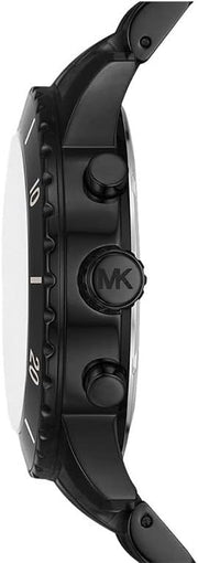  Shop Authentic Michael Kors Cunningham Chronograph Black Dial Black Steel Strap Watch For Men - MK8965 - Luxxuri