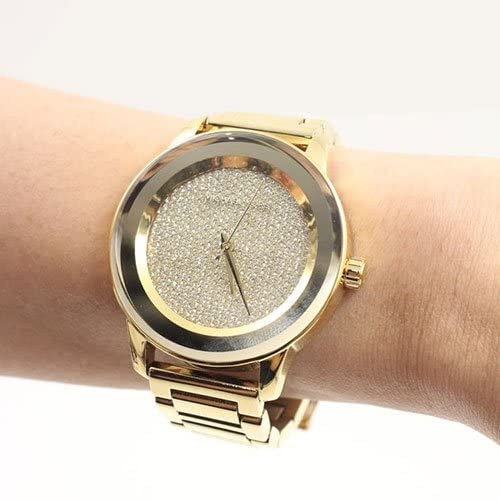  Shop Authentic Michael Kors Kinley Gold Dial Gold Steel Strap Watch for Women - MK6209 - Luxxuri