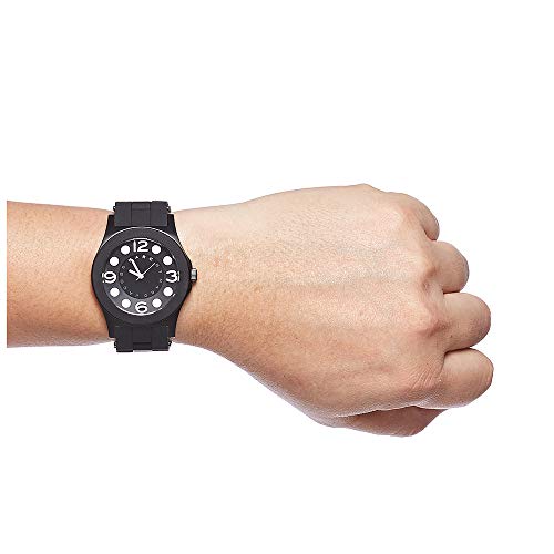  Shop Authentic Marc Jacobs Pelly Black Dial Black Silicone Strap Watch for Women - MBM2527 - Luxxuri