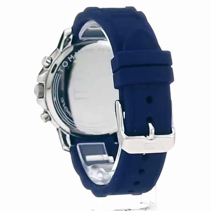  Shop Authentic Tommy Hilfiger Claudia White Dial Blue Steel Strap Watch for Women - 1781746 - Luxxuri