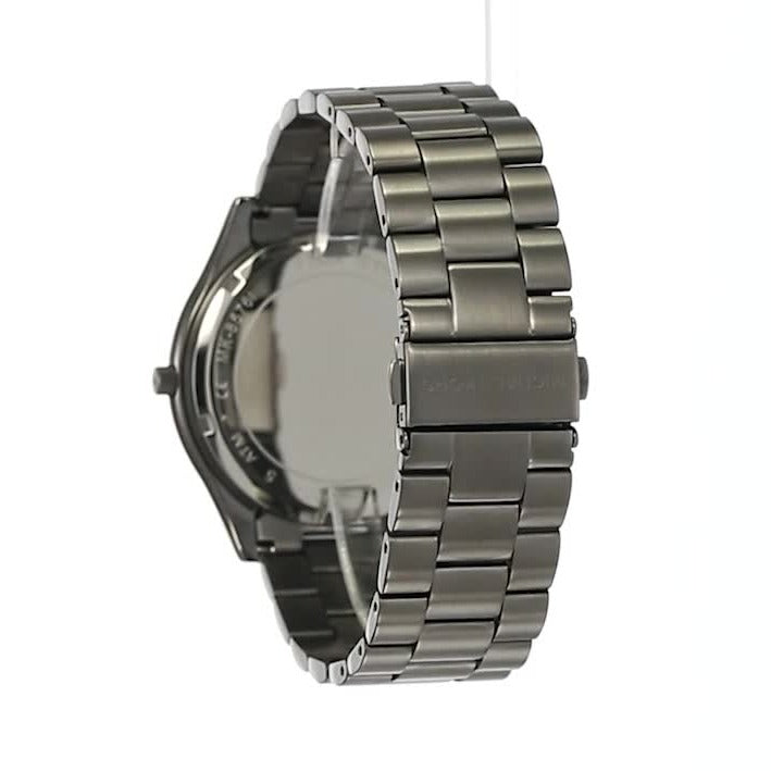  Shop Authentic Michael Kors Runway Quartz Grey Dial Grey Steel Strap Watch For Women - MK8576 - Luxxuri