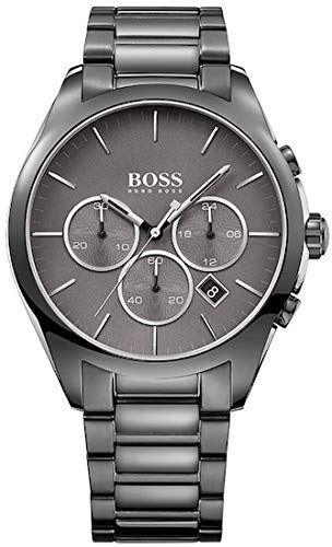  Shop Authentic Hugo Boss Classic Grey Dial Grey Steel Strap Watch for Men - 1513364 - Luxxuri