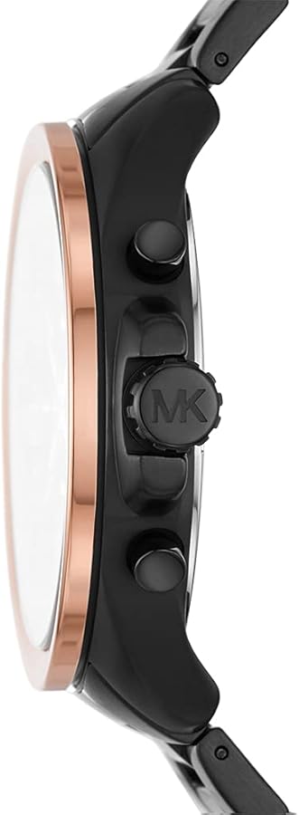  Shop Authentic Michael Kors Wren Chronograph Black Dial Black Steel Strap Watch For Men - MK8933 - Luxxuri