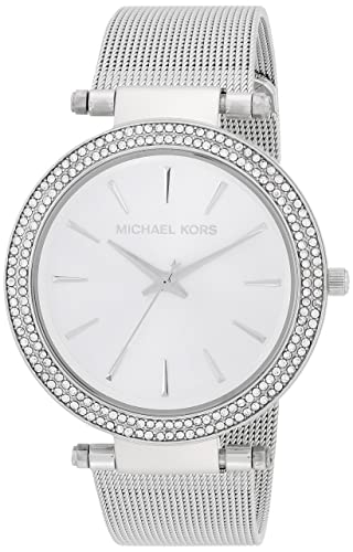  Shop Authentic Michael Kors Darci Silver Dial Silver Mesh Bracelet Watch for Women - MK3367 - Luxxuri