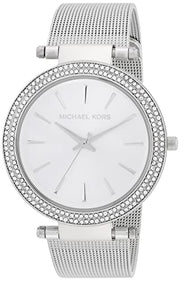  Shop Authentic Michael Kors Darci Silver Dial Silver Mesh Bracelet Watch for Women - MK3367 - Luxxuri