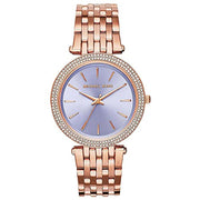  Shop Authentic Michael Kors Darci Purple Dial Rose Gold Steel Strap Watch for Women - MK3400 - Luxxuri