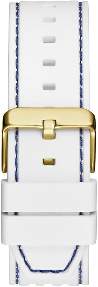  Shop Authentic Guess Phoenix Multifunction Blue Dial White Rubber Strap Watch for Men - GW0499G6 - Luxxuri