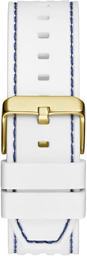  Shop Authentic Guess Phoenix Multifunction Blue Dial White Rubber Strap Watch for Men - GW0499G6 - Luxxuri