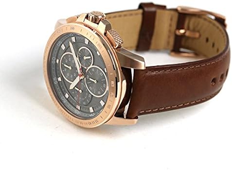  Shop Authentic Michael Kors Ryker Analog Gray Dial Brown Leather Strap Watch For Men - MK8519 - Luxxuri