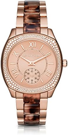  Shop Authentic Michael Kors Bryn Rose Gold Dial Two Tone Steel Strap Watch For Women - MK6276 - Luxxuri