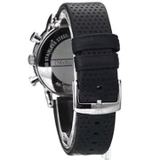  Shop Authentic Emporio Armani Luigi Chronograph Blue Dial Black Leather Strap Watch For Men - AR1736 - Luxxuri